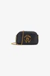 ROBERTO CAVALLI SHOULDER BAG WITH MONOGRAM MIRROR SNAKE