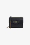 Roberto Cavalli Shoulder Bag With Studs In Black