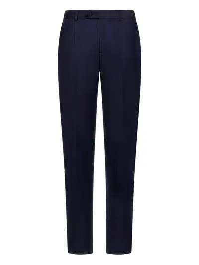 Roberto Cavalli Side-stripe Trousers In Blue
