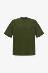 Roberto Cavalli Signature T-shirt In Dark Green