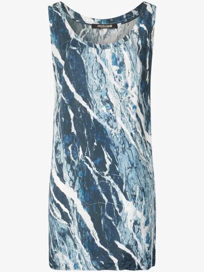 ROBERTO CAVALLI SILK MINI DRESS