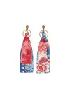 Roberto Cavalli Silk Paisley-print Earrings In Multi