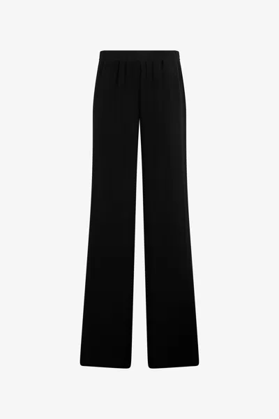 Roberto Cavalli Beaded-detail Trousers In Black