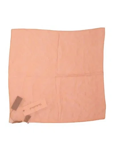 Pre-owned Roberto Cavalli Silk Scarf In Orange
