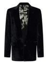 Roberto Cavalli Single-breasted Blazer In Black