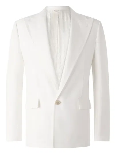 Roberto Cavalli Einreihiges Sakko In Weiss