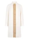 Roberto Cavalli Single-breasted Coat In White