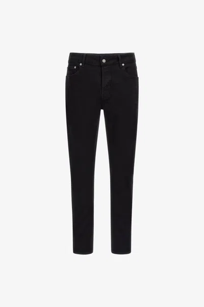 Roberto Cavalli Skinny Jeans In Black