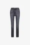 Roberto Cavalli Skinny Jeans With Rc In Black