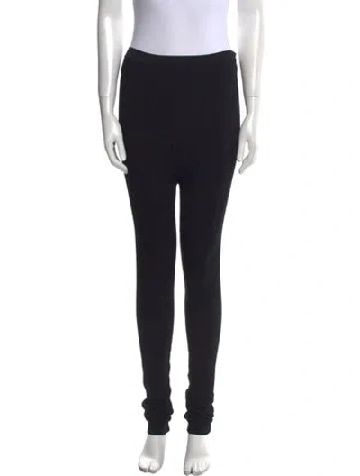 Pre-owned Roberto Cavalli Skinny Leg Pants In Black