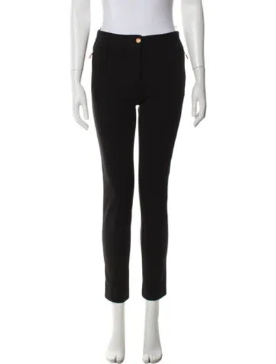 Pre-owned Roberto Cavalli Skinny Leg Pants In Black