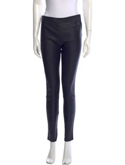Pre-owned Roberto Cavalli Skinny Leg Pants In Blue