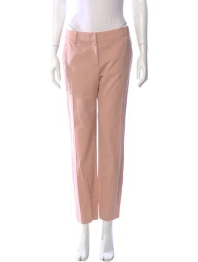 Pre-owned Roberto Cavalli Skinny Leg Pants In Pink