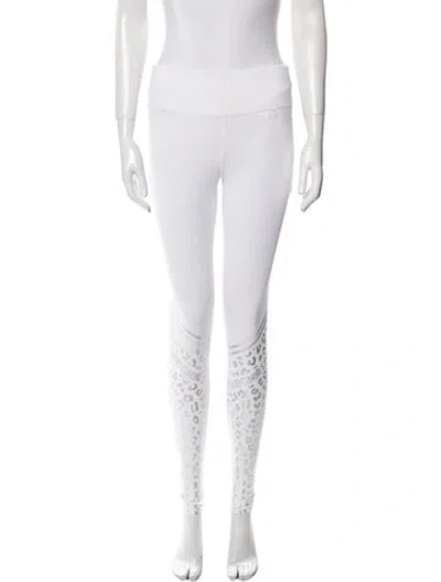 Pre-owned Roberto Cavalli Skinny Leg Pants In White