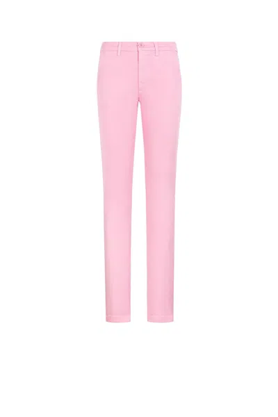 Roberto Cavalli Skinny-leg Trousers In Pink