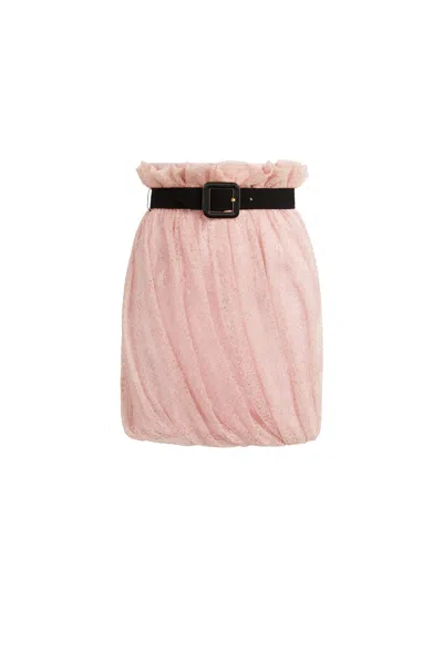 Roberto Cavalli Skirt In Pink