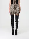 Roberto Cavalli Skirt  Woman Color Natural In Multi