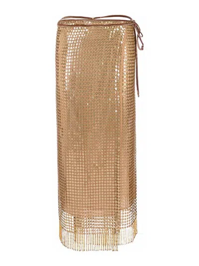 Roberto Cavalli Skirts In Brown