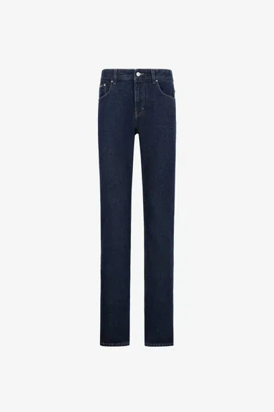 Roberto Cavalli Slim-cut Jeans In Blue