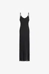 Roberto Cavalli Slip Dress In Black