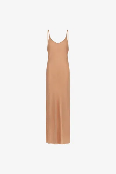 Roberto Cavalli Slip Dress In Pink