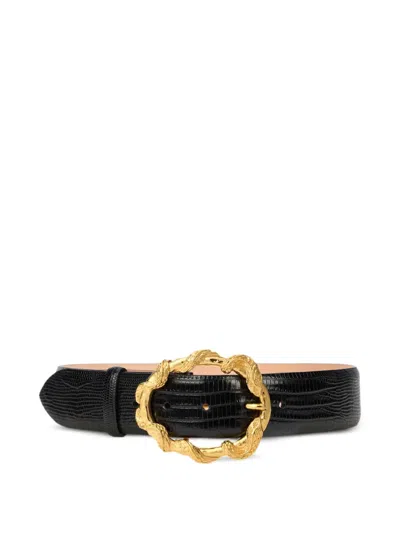 ROBERTO CAVALLI SNAKE-BUCKLE BELT