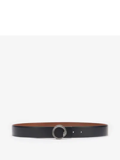 ROBERTO CAVALLI SNAKE BUCKLE BELT
