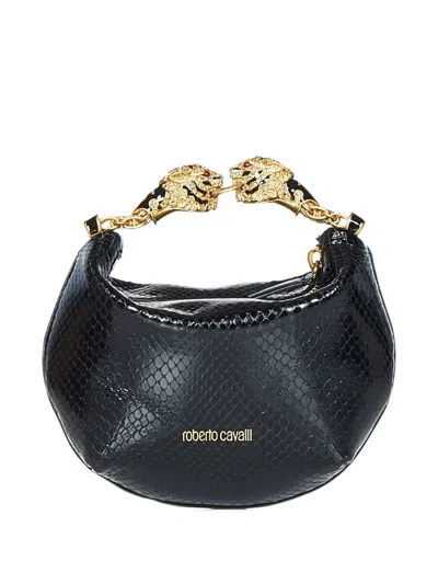 Roberto Cavalli Snake-effect Mini Bag