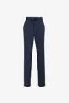Roberto Cavalli Snake-motif Monogram Trackpants In Dark Blue
