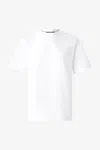 Roberto Cavalli Snake Scale-print T-shirt In Ivory
