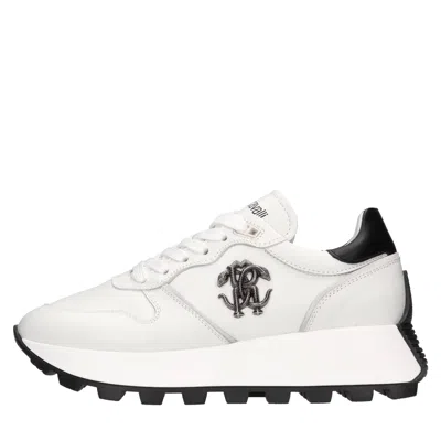 Roberto Cavalli Sneakers In White