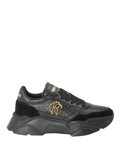 Roberto Cavalli Sneakers In Black