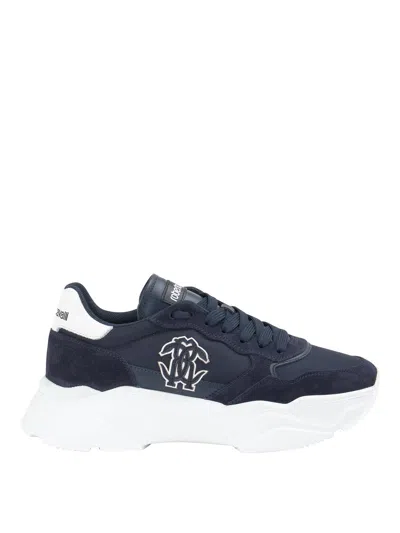 Roberto Cavalli Sneakers In Blue
