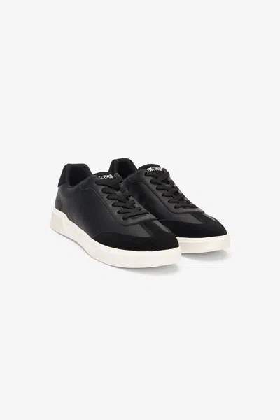 Roberto Cavalli Trainers With Perforated Logo