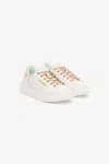Roberto Cavalli Lace-up Sneakers With Rhinestones