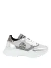 Roberto Cavalli Sneakers In Silver