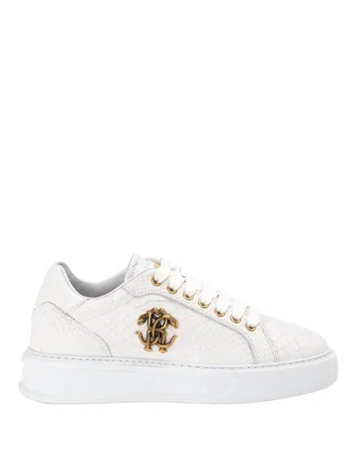 Roberto Cavalli Sneakers In White