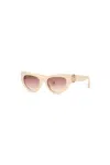 Roberto Cavalli Sonnenbrille Monogramm-kollektion In Shiny Full Cream