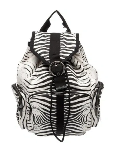 Pre-owned Roberto Cavalli Sport Backpack W/ Tags In Multi