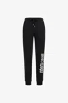 Roberto Cavalli Sporty Pants With Logo In Black