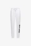 Roberto Cavalli Sporty Pants With Logo In White