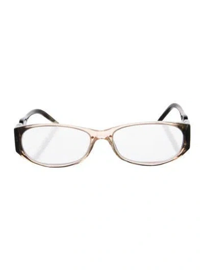 Pre-owned Roberto Cavalli Square Eyeglasses In Multi