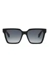 Roberto Cavalli Square-frame Sunglasses In Black