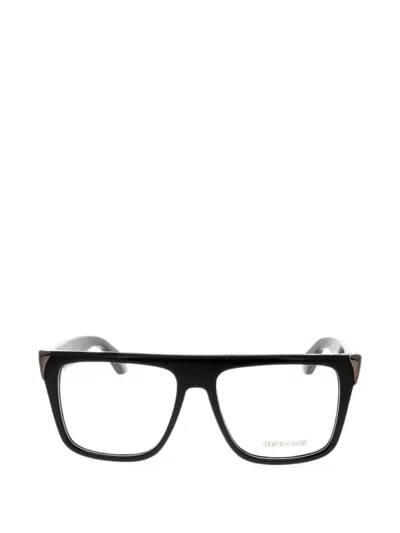 Roberto Cavalli Square-frame Glasses In Black
