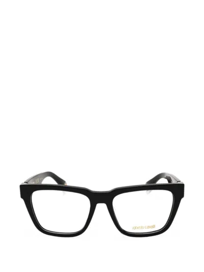 Roberto Cavalli Square-frame Glasses In Black