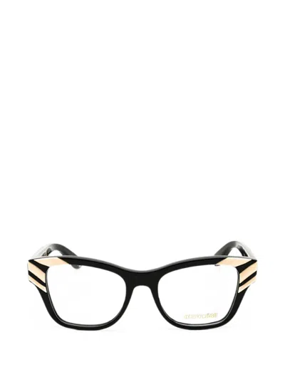 Roberto Cavalli Square-frame Glasses In Black