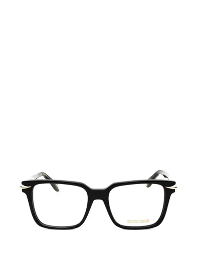 Roberto Cavalli Square-frame Glasses In Black