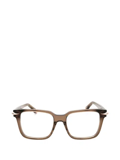 Roberto Cavalli Square-frame Glasses In Brown