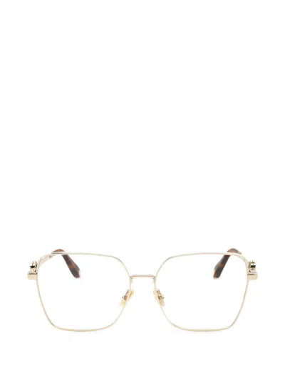 Roberto Cavalli Square-frame Glasses In Gold