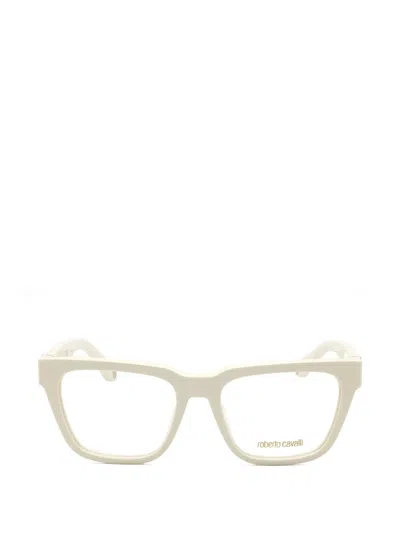 Roberto Cavalli Square-frame Glasses In Neutral